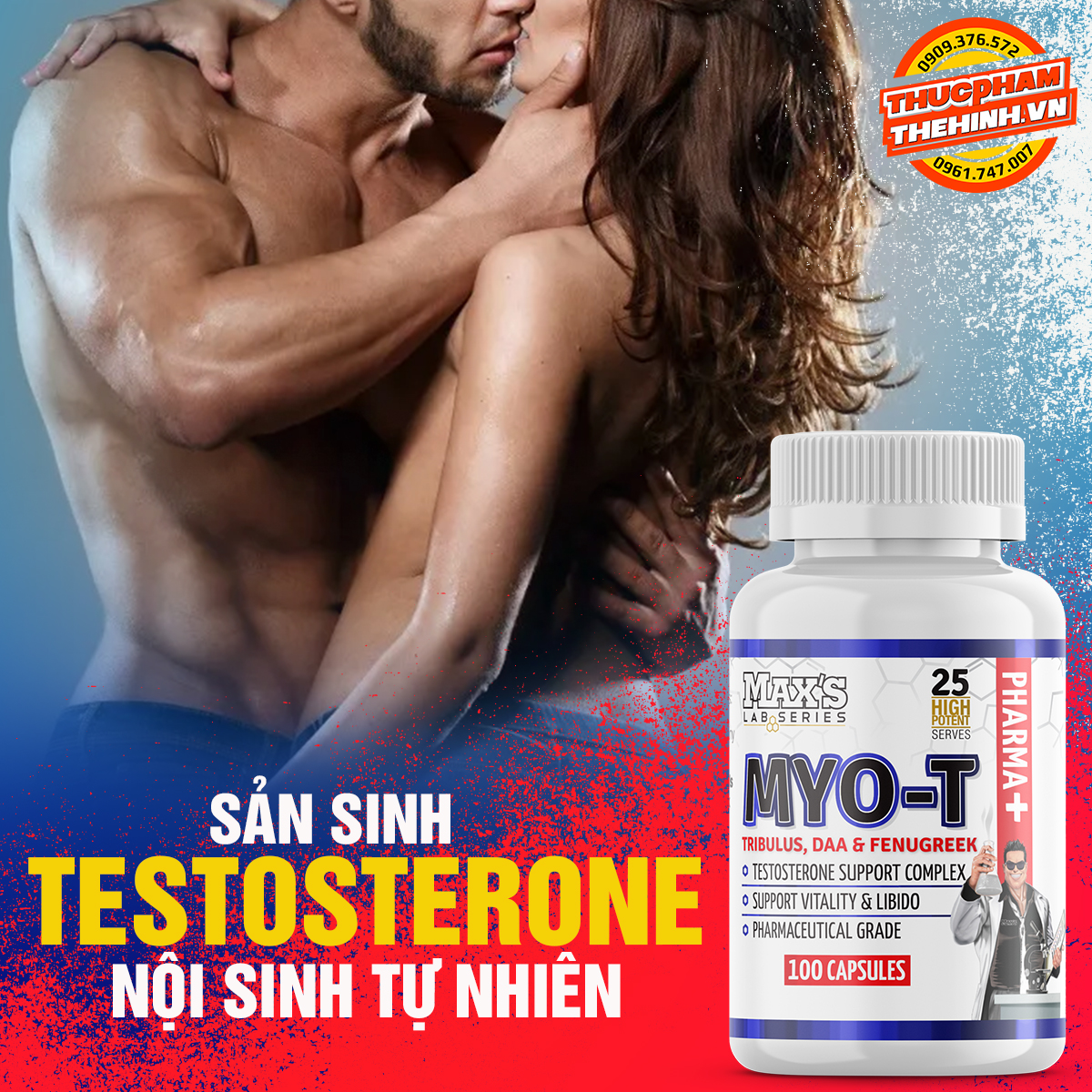  Myo-T- Suy giảm testosterone hay suy giảm nội tiết tố nam